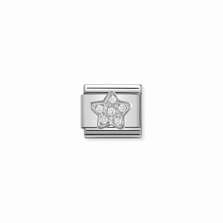 Nomination Silver Star CZ Composable Charm